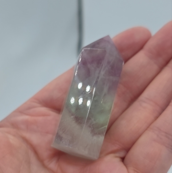 Rainbow Fluorite Crystal Tower - Picture 2 of 6